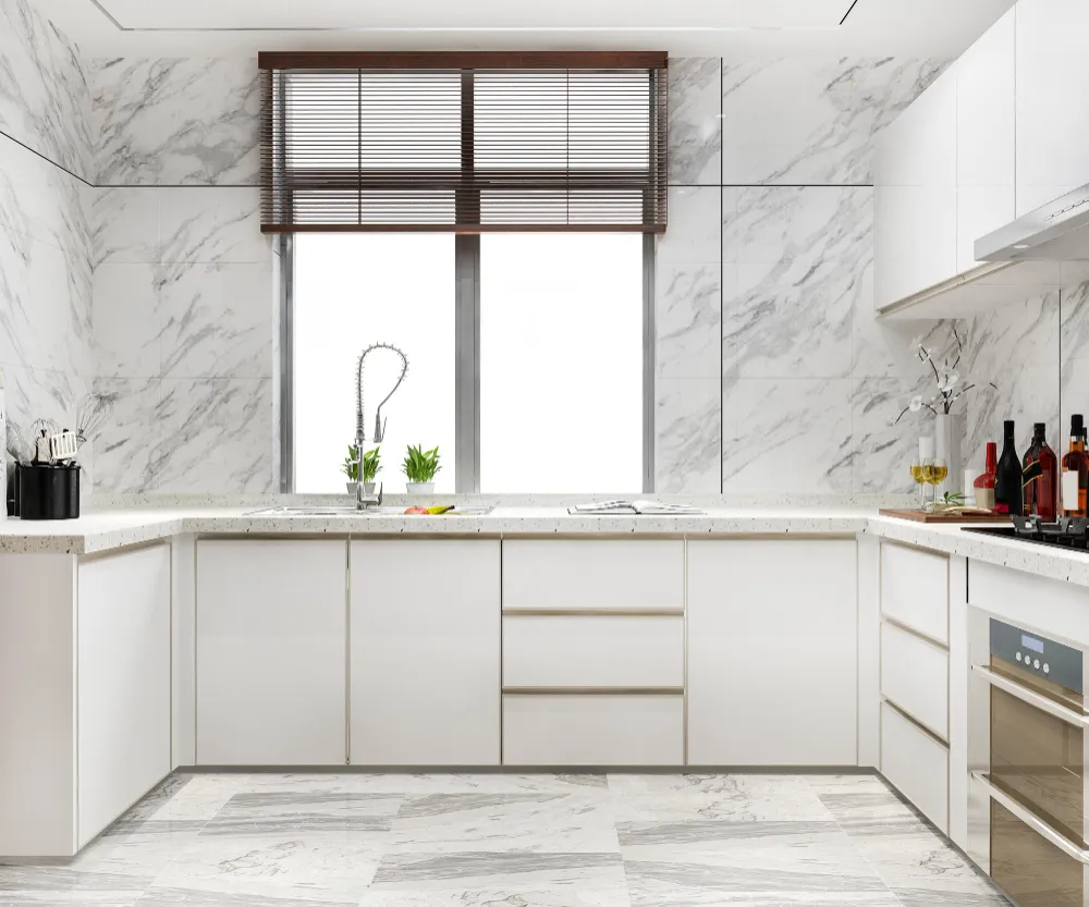 Plan de travail sur mesure